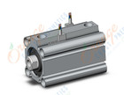 SMC CDQ2B32-40DZ-M9NVL cylinder, CQ2-Z COMPACT CYLINDER