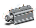 SMC CDQ2B32-45DCMZ-A93VL cylinder, CQ2-Z COMPACT CYLINDER