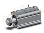 SMC CDQ2B32-45DMZ-A90VL cylinder, CQ2-Z COMPACT CYLINDER