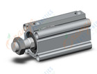 SMC CDQ2B32-50DCMZ-A93Z cylinder, CQ2-Z COMPACT CYLINDER