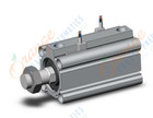 SMC CDQ2B32-50DCMZ-M9PVSDPC cylinder, CQ2-Z COMPACT CYLINDER