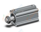 SMC CDQ2B32-50DCMZ-M9PWSAPC cylinder, CQ2-Z COMPACT CYLINDER