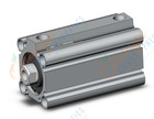 SMC CDQ2B32-50DCZ-A90L cylinder, CQ2-Z COMPACT CYLINDER