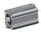 SMC CDQ2B32-50DCZ-M9NWMAPC cylinder, CQ2-Z COMPACT CYLINDER