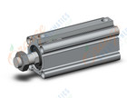 SMC CDQ2B32-75DCMZ-A93Z cylinder, CQ2-Z COMPACT CYLINDER