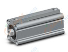 SMC CDQ2B32-75DCZ-M9NWMAPC cylinder, CQ2-Z COMPACT CYLINDER