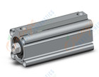 SMC CDQ2B32-75DZ-M9PMBPC cylinder, CQ2-Z COMPACT CYLINDER