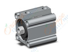 SMC CDQ2B40-15DCZ-A96L cylinder, CQ2-Z COMPACT CYLINDER