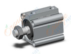 SMC CDQ2B40-20DCMZ-M9PASDPC cylinder, CQ2-Z COMPACT CYLINDER