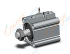 SMC CDQ2B40-20DCMZ-M9NVL cylinder, CQ2-Z COMPACT CYLINDER