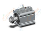 SMC CDQ2B40-20DCMZ-M9PVL cylinder, CQ2-Z COMPACT CYLINDER