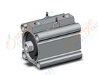 SMC CDQ2B40-25DCZ-M9PAVL cylinder, CQ2-Z COMPACT CYLINDER