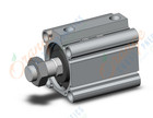 SMC CDQ2B40-25DMZ-M9NW cylinder, CQ2-Z COMPACT CYLINDER