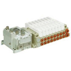 SMC SS5V1-W10S6ZE3N1D-14BS-N7-D mfld, plug-in without si unit, SS5V1 MANIFOLD SV1000