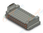 SMC SS5V2-10FD1-10U-C6-D0 mfld, plug-in, d-sub connector, SS5V2 MANIFOLD SV2000