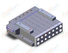 SMC SS5V4-10FD2-05B-02N mfld, plug-in, d-sub connector, SS5V4 MANIFOLD SV4000