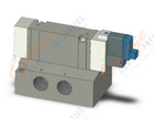 SMC SY7140-5LO-02 valve, sgl sol, base mt (dc), SY7000 SOL/VALVE, RUBBER SEAL***