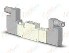 SMC VQZ3321-5YZB1-02 valve, body ported, din (dc), VQZ3000 VALVE, SOL 4/5-PORT