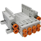 SMC VV5Q05-03M5TC-N mfld, non plug-in, vq0000, VV5Q* MANIFOLD VQ 4/5 PORT***