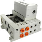 SMC VV5Q41-1003SV-SD mfld, plug-in, vq4000, VV5Q41 MFLD, VQ4000 4/5-PORT