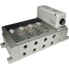 SMC VV816-04-04DF mfld, size 1, iso plug-in, VV81* MFLD ISO SERIES