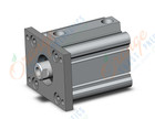 SMC CDQ2F50-40DCZ base cylinder, CQ2-Z COMPACT CYLINDER