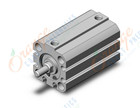 SMC NCQ8E075-150M cyl, compact, dbl act, NCQ8 COMPACT CYLINDER