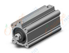 SMC CDQ2A50-100DZ-M9B-XC35 cylinder, CQ2-Z COMPACT CYLINDER