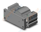 SMC MGPL80TN-25Z cyl, compact guide, ball brg, MGP COMPACT GUIDE CYLINDER