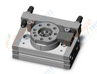 SMC MSQA50H2-M9BVL cyl, rotary table, ext.shocks, MSQ ROTARY ACTUATOR W/TABLE