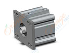 SMC CDQ2F100TN-40DCZ cylinder, CQ2-Z COMPACT CYLINDER