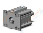 SMC CDQ2WF80TN-50DZ cylinder, CQ2-Z COMPACT CYLINDER