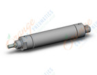 SMC NCDME200-0600-XC4 base cylinder, NCM ROUND BODY CYLINDER