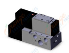 SMC VFR2100-3F-02T valve sgl plug-in base mount, VFR2000 SOL VALVE 4/5 PORT***