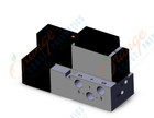 SMC VFR2100R-5FZ-01T valve sgl plug-in base mount, VFR2000 SOL VALVE 4/5 PORT***