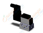 SMC VFR2110-3DZ-01T valve sgl non plugin base mt, VFR2000 SOL VALVE 4/5 PORT***