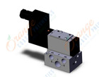 SMC VFR2110-3T-02T valve sgl non plugin base mt, VFR2000 SOL VALVE 4/5 PORT***