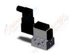 SMC VFR2110-5DZ-02T valve sgl non plugin base mt, VFR2000 SOL VALVE 4/5 PORT***