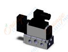 SMC VFR3110-3DZ-03T valve sgl non plugin base mt, VFR3000 SOL VALVE 4/5 PORT