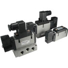 SMC VFR3200R-5FZ-03T valve dbl plug-in base mount, VFR3000 SOL VALVE 4/5 PORT