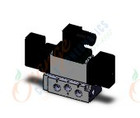 SMC VFR3410-5DZ-02T valve dbl non plugin base mt, VFR3000 SOL VALVE 4/5 PORT