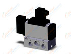 SMC VFR4110-3DZ-04T valve sgl non plugin base mt, VFR4000 SOL VALVE 4/5 PORT