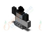 SMC VFS3610-5DZ-03T valve dbl non plug-in base mt, VFS3000 SOL VALVE 4/5 PORT