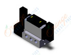 SMC VFS5200-5FZ-03T valve dbl plugin base mount, VFS5000 SOL VALVE 4/5 PORT