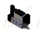 SMC VFS5400-4FZ-06T valve dbl plugin base mount, VFS5000 SOL VALVE 4/5 PORT