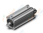 SMC CDQ2D63TN-125DCZ cylinder, CQ2-Z COMPACT CYLINDER