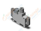 SMC ARM5SA-18-AZ regulator, single unit type, ARM MANIFOLD REGULATOR