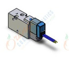 SMC SYJ522-5GS-M5 valve, sol, body pt (dc), SYJ500 SOLENOID VALVE 3/PORT***