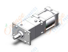 SMC CDNSF125TF-100-D cyl w/lock, a/tube, auto-sw, CNS FINE LOCK TIE ROD CYLINDER