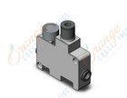 SMC ARM5SA-08-A1 regulator, single unit type, ARM MANIFOLD REGULATOR